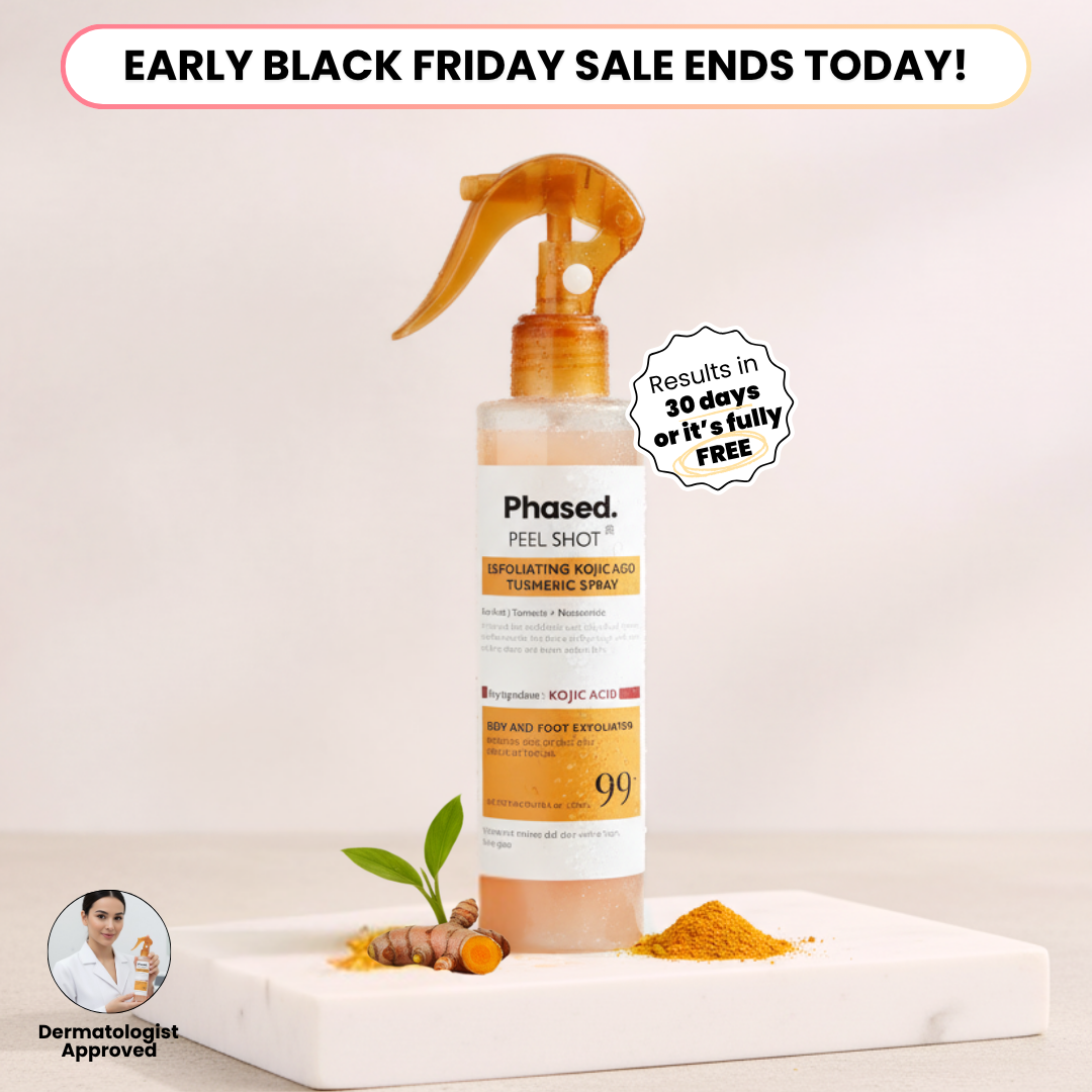 Peel Shot | Kojic + Turmeric Body Spray