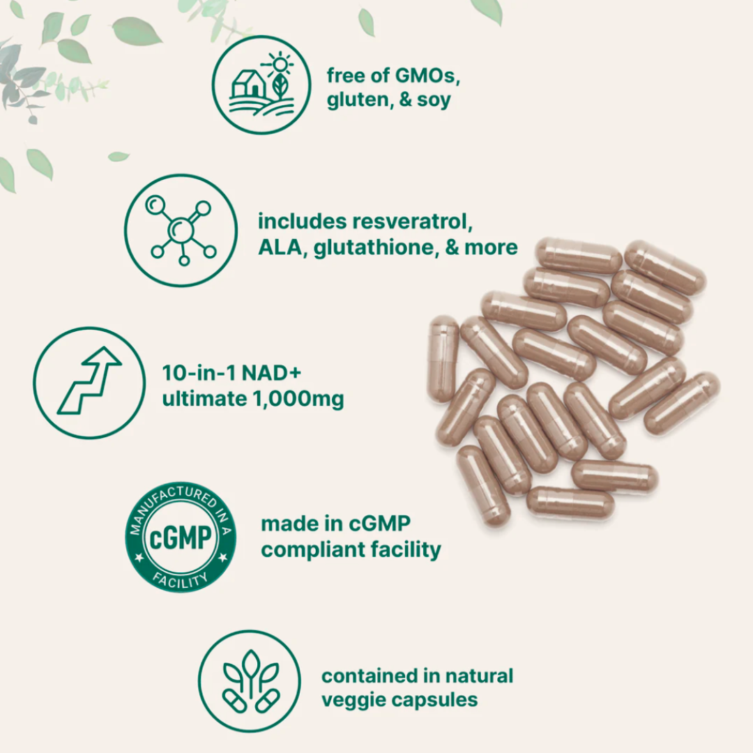 NAD+ Cellular Energy & Healthy Aging Support