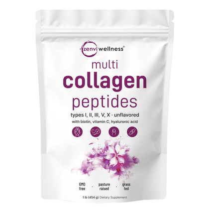 Multi Collagen Peptides for Younger-Looking Skin & Stronger Joints