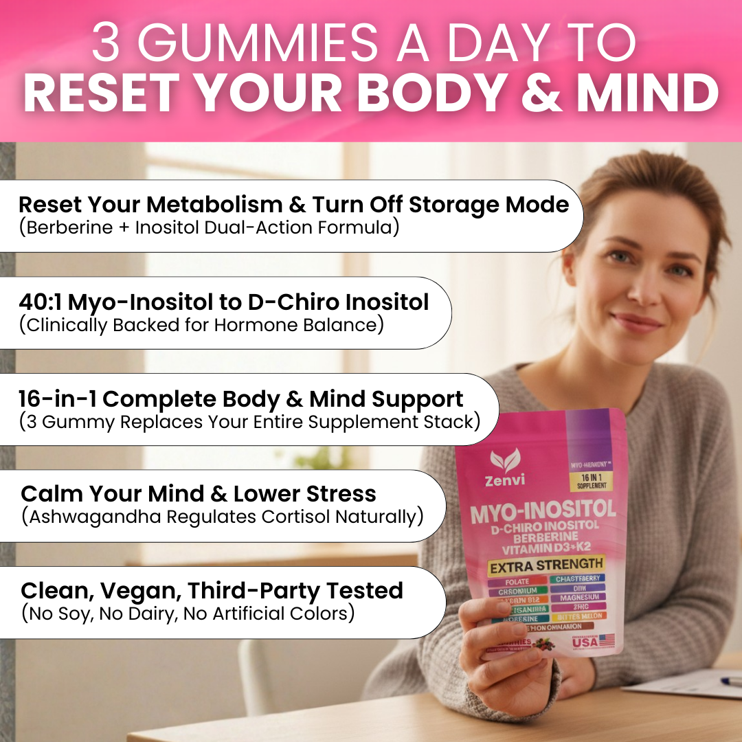 Zenvi 16-in-1 Hormone Gummies